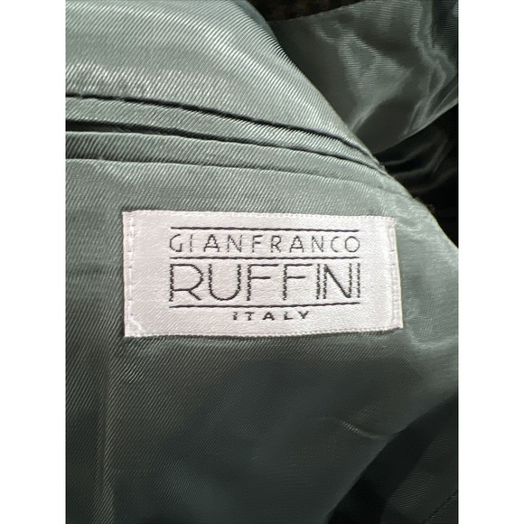 Gianfranco Ruffini Sport Coat Cashmere Blend-Brown made in italy no size tag - Picture 8 of 9